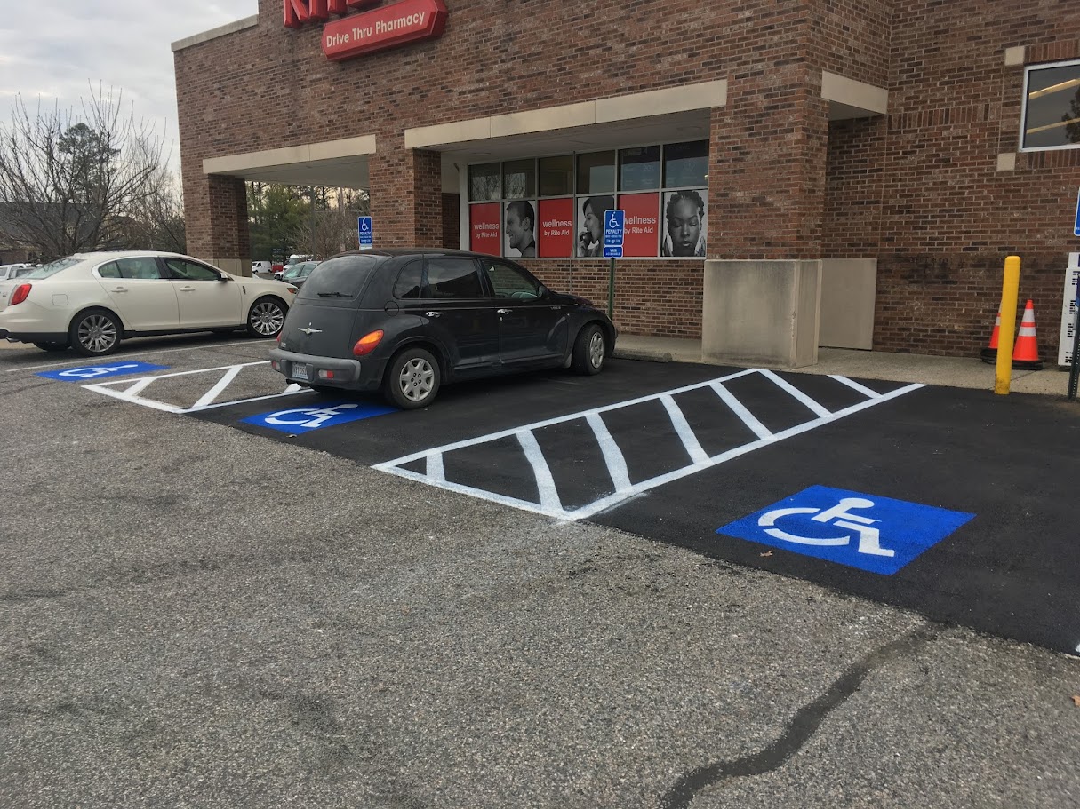 Walgreens ADA Upgrades paving project